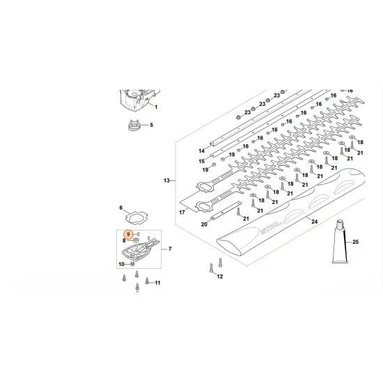 STIHL  Kołek 9381 651 2550
